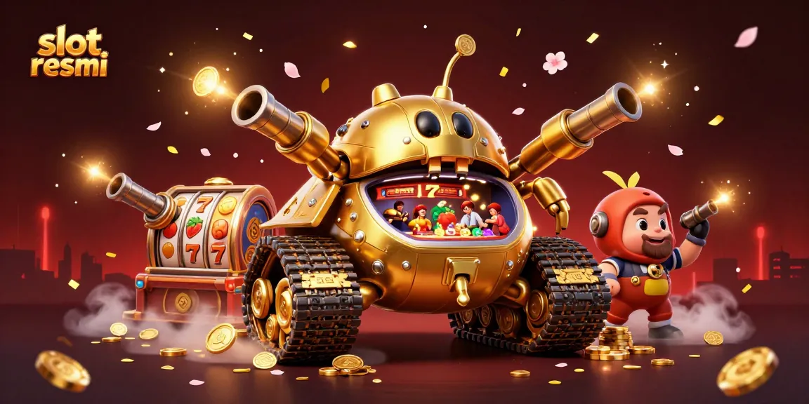 Slot resmi: nikmati pengalaman bermain kasino dengan tank emas dan mesin slot.