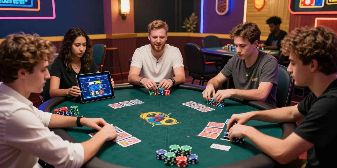 Exciting online Teen Patti game with diverse players engaging at virtual table.