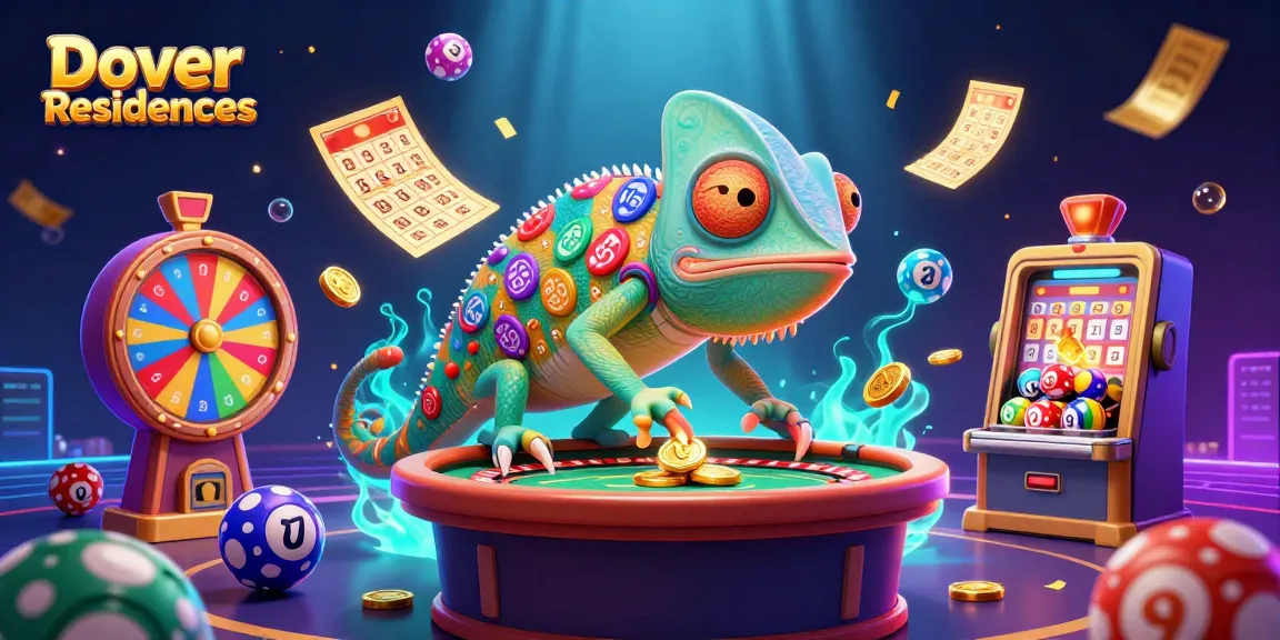 Dover Residences menawarkan visual menarik dengan penampilan chameleon pemilik kasino dan elemen perjudian yang dinamis.